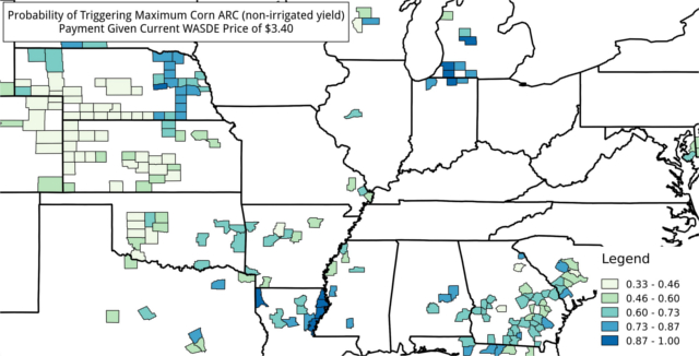 Modeling Corn ARC Payment Probabilities by County
